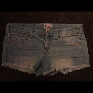Mudd light jean shorts